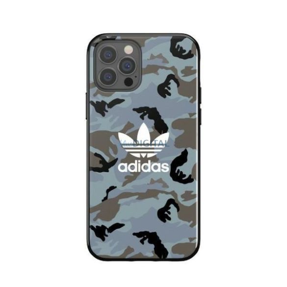 Adidas OR SnapCase Camo iPhone 12/12 Pro kék/fekete 43702