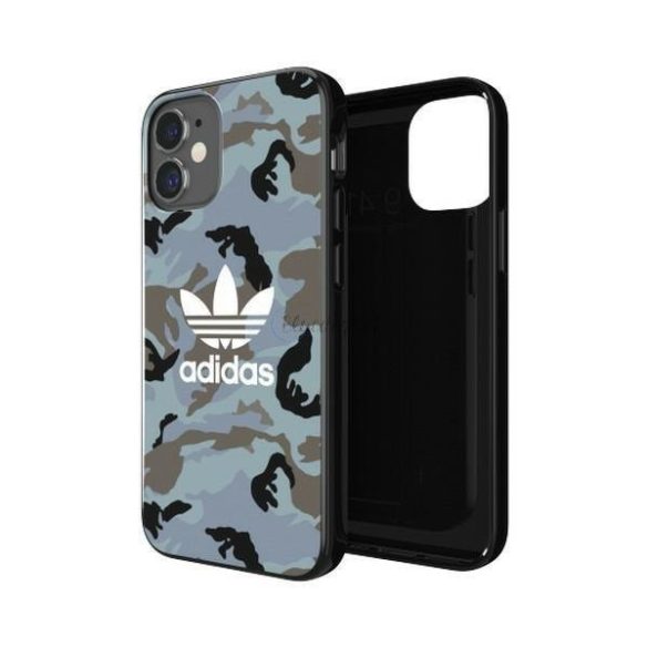 Adidas OR SnapCase Camo iPhone 12 Mini Blue / fekete 43701