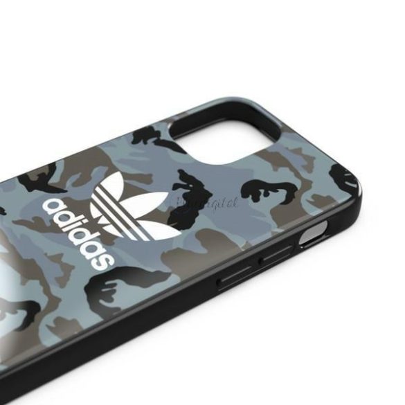 Adidas OR SnapCase Camo iPhone 12 Mini Blue / fekete 43701