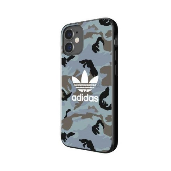 Adidas OR SnapCase Camo iPhone 12 Mini Blue / fekete 43701