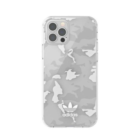 Adidas OR SnapCase terepszínű iPhone 12/12 Pro átlátszó/fehér 43705 tok