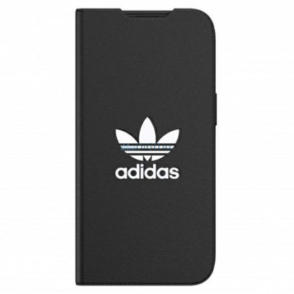 Adidas OR füzet tok alap iPhone 13 Pro / 13 6,1 "fekete-fehér / fekete-fehér 47095