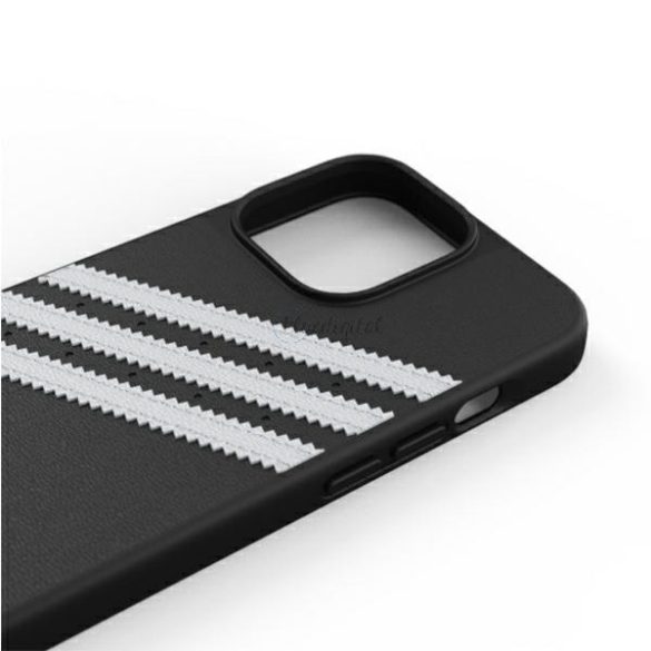 Adidas OR öntött tok PU iPhone 13 Pro / 13 6.1 "fekete -fehér / fekete fehér 47114