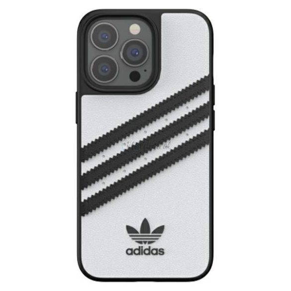 Adidas OR öntött PU FW21 iPhone 13 Pro 6.1 "fekete -fehér / fekete fehér 47115