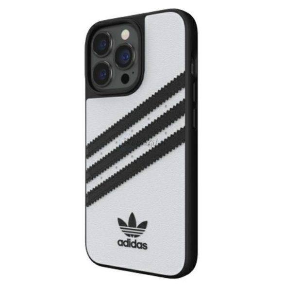 Adidas OR öntött PU FW21 iPhone 13 Pro 6.1 "fekete -fehér / fekete fehér 47115