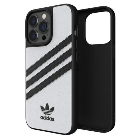 Adidas OR öntött PU FW21 iPhone 13 Pro 6.1 "fekete -fehér / fekete fehér 47115