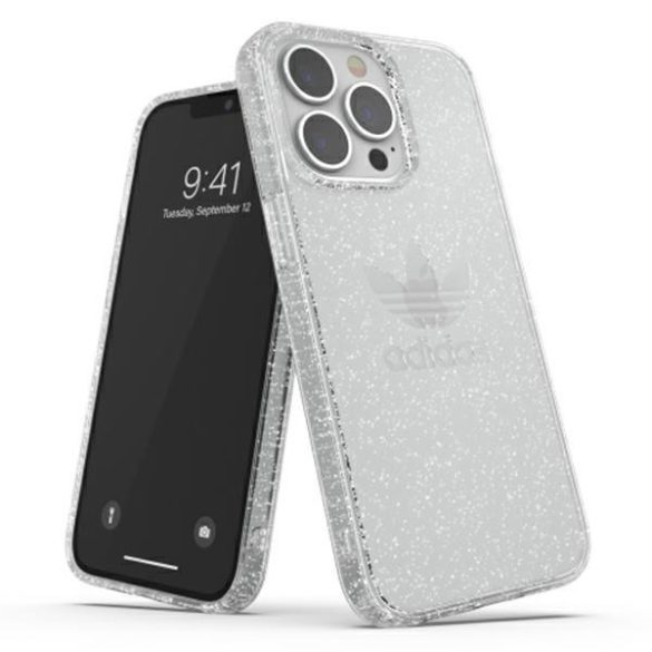 Adidas OR Védő iPhone 13 Pro / 13 6,1" átlátszó tok csillogó átlátszó 47120