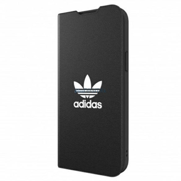 Adidas OR füzet tok BASIC iPhone 13 Pro Max 6,7" fekete fehér 47127