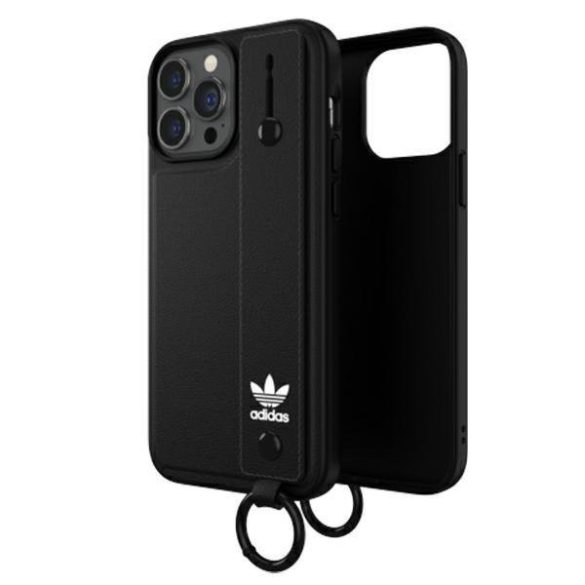 Adidas OR kézi pántos tok iPhone 13 Pro Max 6.7" fekete 47139