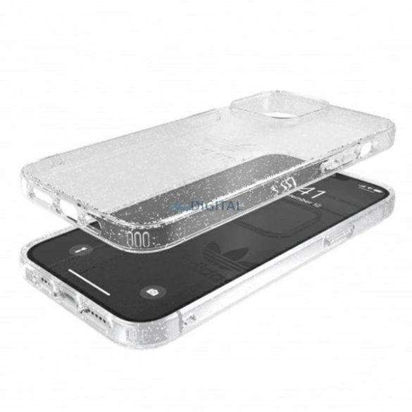 Adidas OR Védő iPhone 13 Pro Max 6.7 "Átlátszó tok Gliter átlátszó 47148