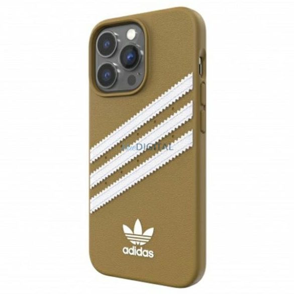 Adidas OR Molded PU iPhone 13 Pro / 13 6.1 "bézs arany / bézs arany 47806 tok