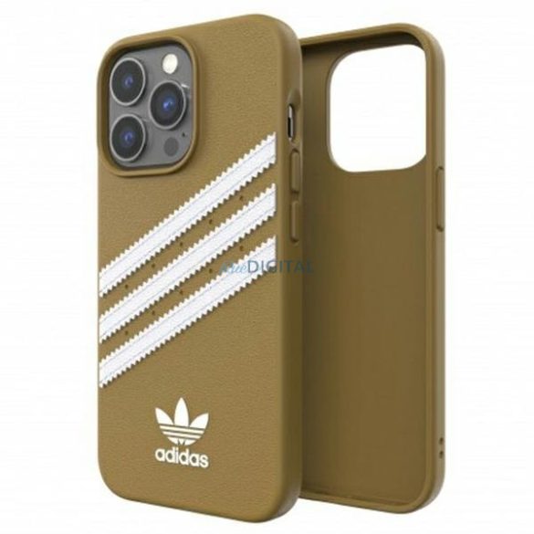 Adidas OR Molded PU iPhone 13 Pro / 13 6.1 "bézs arany / bézs arany 47806 tok