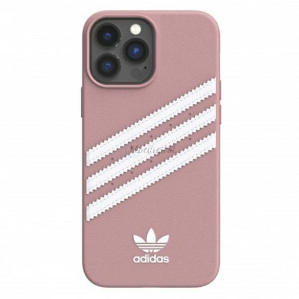 Adidas OR öntött tok PU iPhone 13 Pro Max 6.7 "rózsaszín / rózsaszín 47809