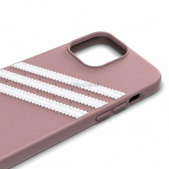Adidas OR öntött tok PU iPhone 13 Pro Max 6.7 "rózsaszín / rózsaszín 47809