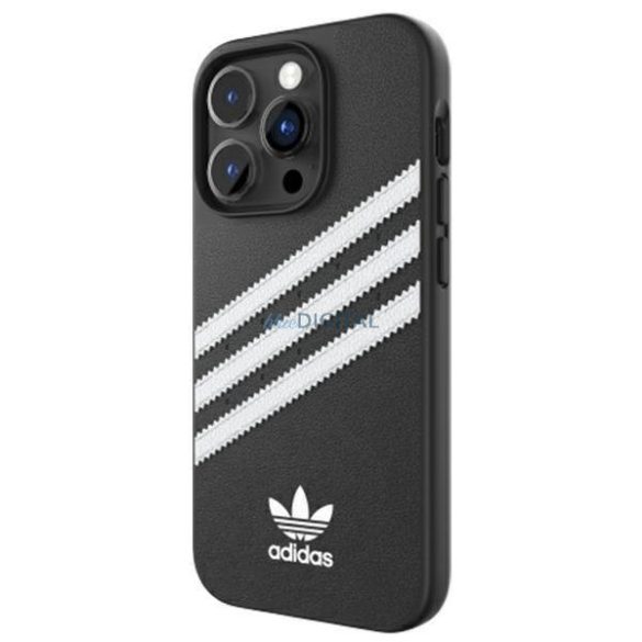 Adidas OR formázott tok PU iPhone 14 Pro 6,1" fekete 50186