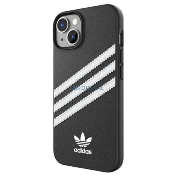 Adidas OR formázott tok PU iPhone 14 Plus 6,7" fekete 50187