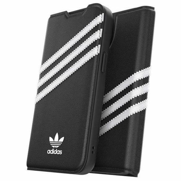 Adidas OR Booklet Case PU iPhone 14 6.1" fekete fehér 50195 tok