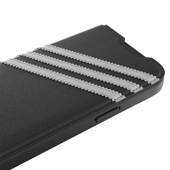 Adidas OR Booklet Case PU iPhone 14 6.1" fekete fehér 50195 tok