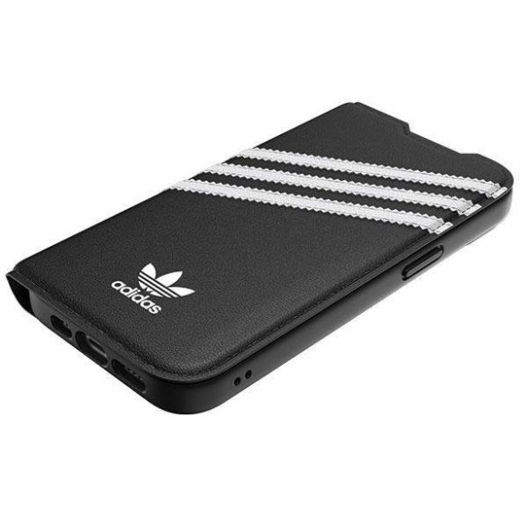 Adidas OR Booklet Case PU iPhone 14 6.1" fekete fehér 50195 tok