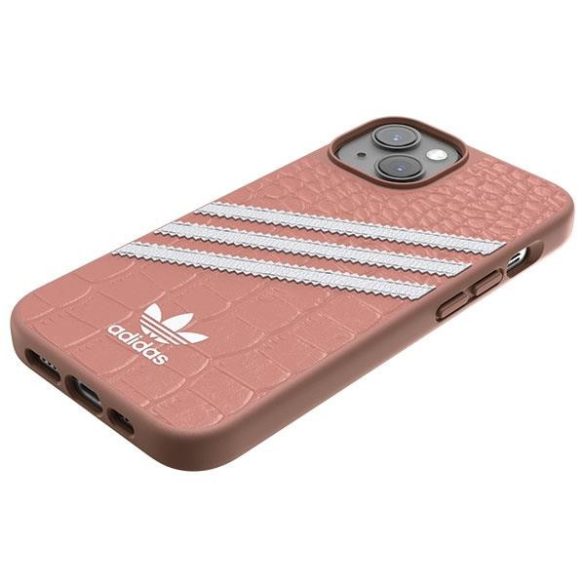 Adidas OR Samba Alligator iPhone 14 6.1" mályva-fehér 50199 tok