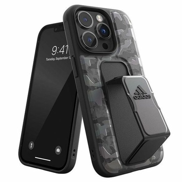 Adidas SP Grip tok terepszínű iPhone 14 Pro fekete 50249