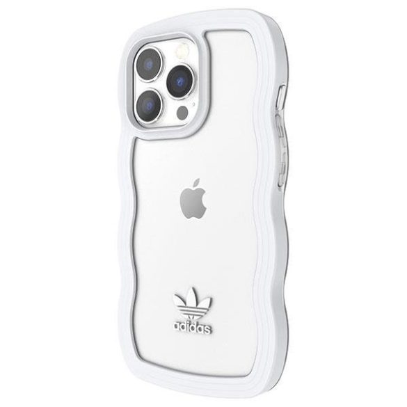 Adidas OR Wavy tok iPhone 13 Pro /13 6.1" fehér-transzparens 51903