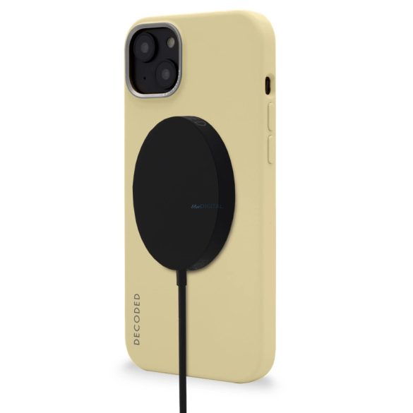 Decoded szilikon MagSafe tok iPhone 14 Plus (sárga)