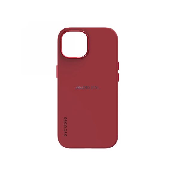 Decoded szilikon MagSafe tok iPhone 15 (piros)