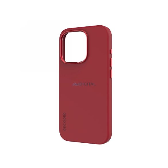 Decoded szilikon MagSafe tok iPhone 15 Pro - piros