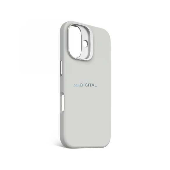 Decoded AntiMicrobial Silicone Backcover MagSafe-kompatibilis tok iPhone 16 - szürke