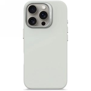 Decoded AntiMicrobial Silicone Backcover MagSafe-kompatibilis tok iPhone 16 Pro - szürke