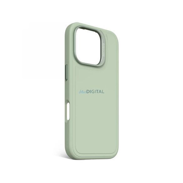 Decoded AntiMicrobial Silicone Stacks Backcover MagSafe-kompatibilis tok iPhone 16 Pro - zöld