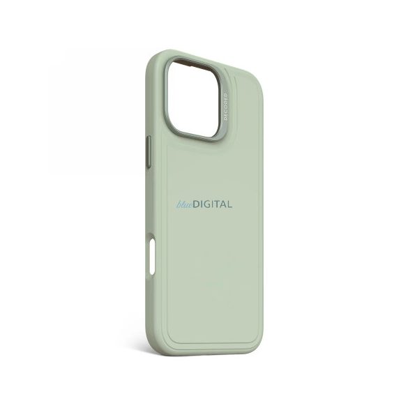 Decoded AntiMicrobial Silicone Stacks Backcover MagSafe-kompatibilis tok iPhone 16 Pro Max - zöld