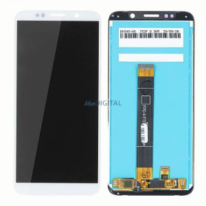 Lcd + Touch Pad Komplett Huawei Y5 2018, Y5 Prime 2018, Honor 7S, Dra-L02 Dra-L21 Dra-L22 Dra-Lx2 Fehér Logó Nélkül