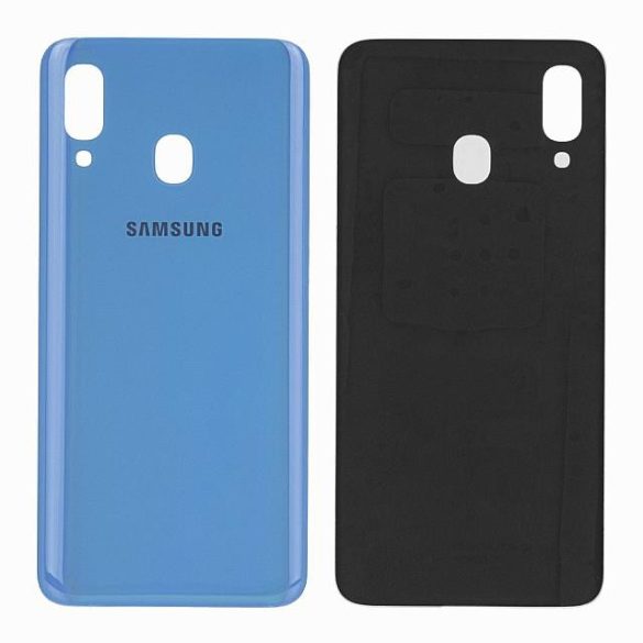 Akkumulátor Telefontok Ház Samsung A405 Galaxy A40 Kék