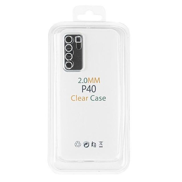 Clear Case Huawei P40 Telefontok