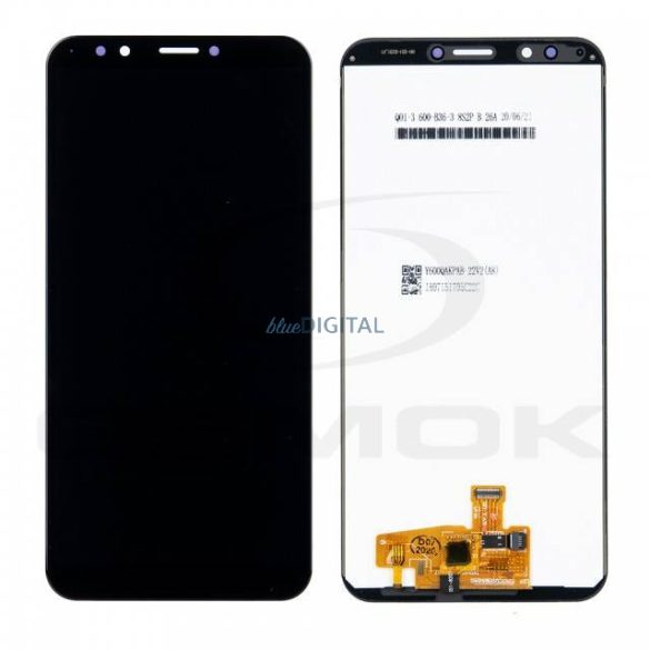 Lcd + Touch Pad Komplett Huawei Y7 2018 Y7 Prime 2018 Ldn-L21 Ldn-Lx2 Ldn-Tl10 Fekete Logó Nélkül