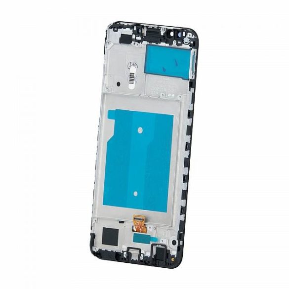 Lcd + Touch Pad Komplett Huawei Y7 2018 Y7 Prime 2018 Ldn-L21 Ldn-Lx2 Ldn-Tl10 Fekete Kerettel Logó Nélkül