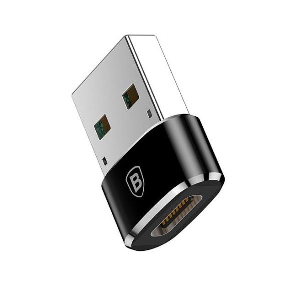 Adapter USB-C és USB-A OTG 5A BASEUS CAAOTG-01 fekete