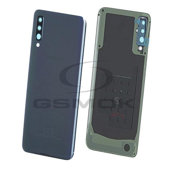 Akkumulátor Telefontok Ház Samsung A505 Galaxy A50 Fekete Gh82-19229a Eredeti Szervízcsomag