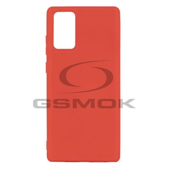 Szilikon Tok Samsung N980 Galaxy Note 20 Lte / N981 Galaxy Note 20 5g Piros Telefontok