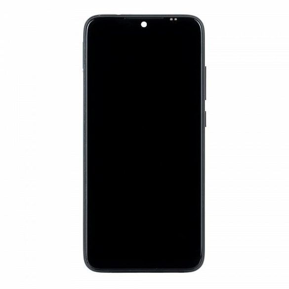 LCD + Érintőpanel Teljes Xiaomi Redmi Note 7 Fekete Kerettel