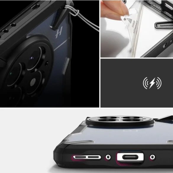 Ringke Fusion X tok OnePlus 13 - fekete