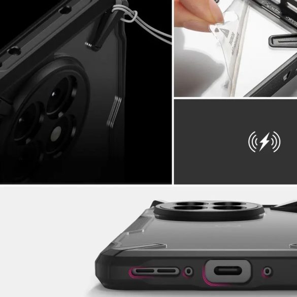 Ringke Fusion X tok OnePlus 13R - fekete