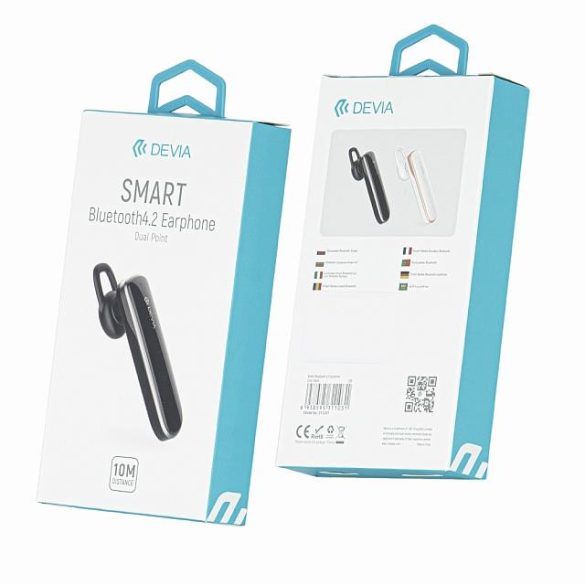 Bluetooth Headset Eltérésekkel Smart 4.2 Új Fekete