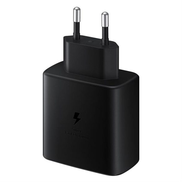 Samsung Eredeti fali töltő Super gyors töltés 25w USB type-c fekete (EP-TA800XBEGWWW)