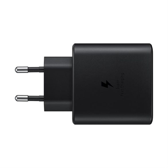 Samsung Eredeti fali töltő Super gyors töltés 25w USB type-c fekete (EP-TA800XBEGWWW)