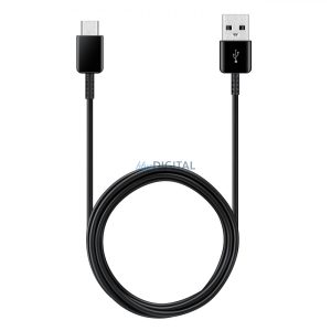 USB C kábel 480Mbps 5A 1.5m Samsung EP-DG930MBEGWW - fekete (2 darabos készlet)