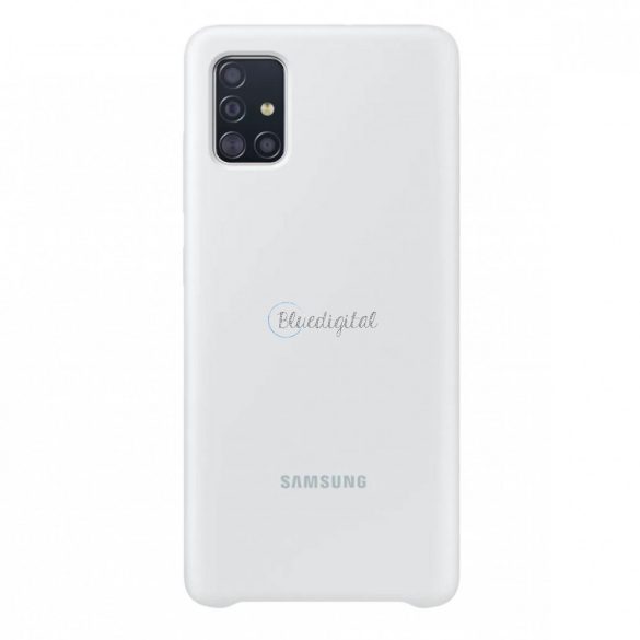Samsung EF-PA515TWEGEU Szilikon tok Samsung Galaxy A51 fehér színű készülékhez