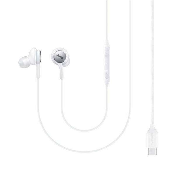 Samsung AKG Type-c USB fülhallgató ANC (Active Noise Cancelling) fehér (EO-IC100BWEGEU)